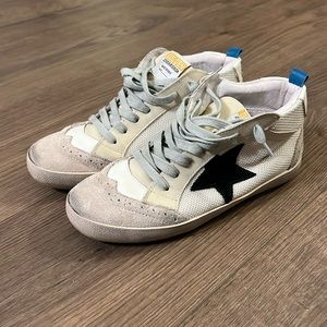 GG inspired mid star sneakers